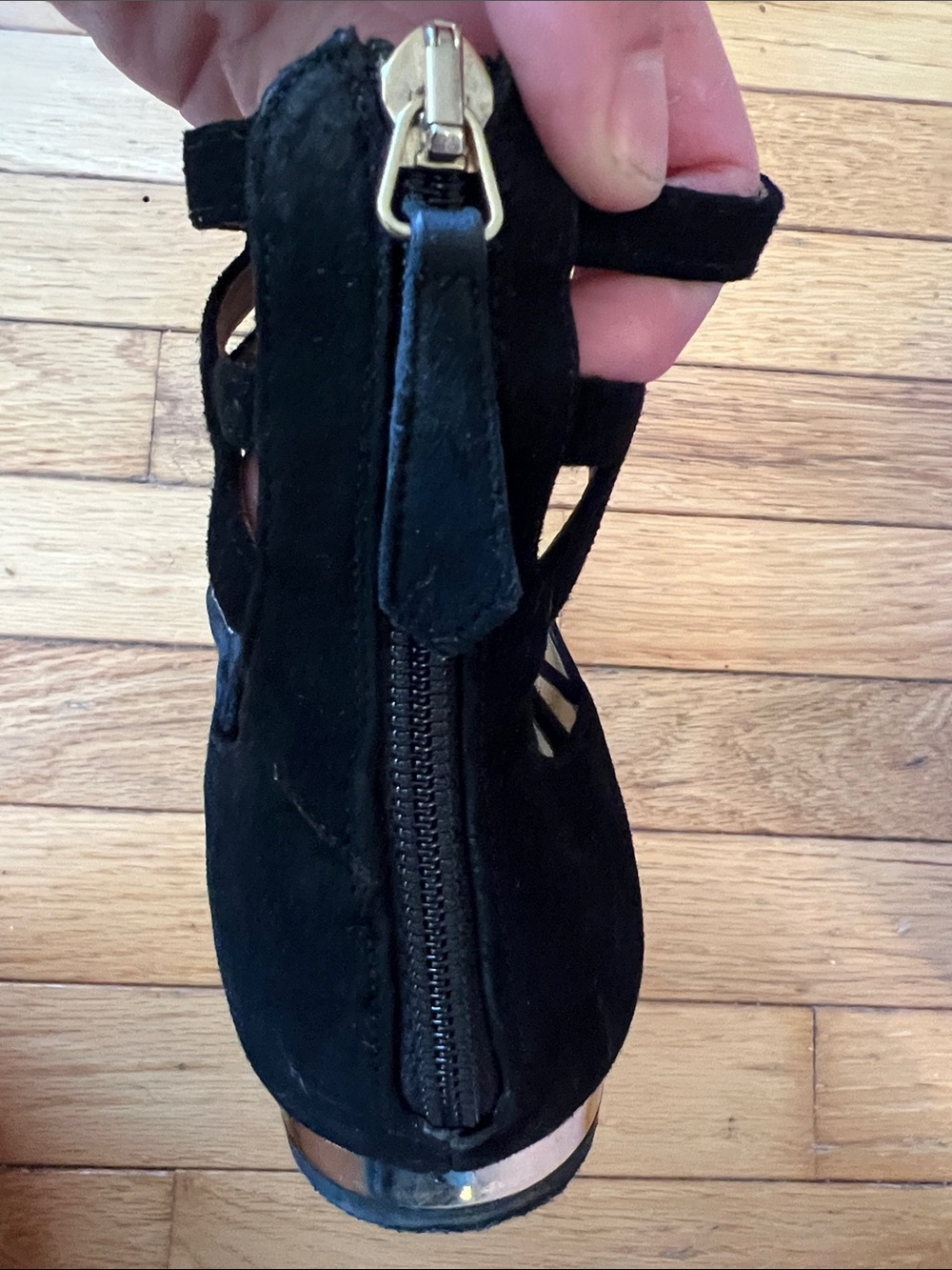 Aquazzura Suede Belgravia Flats, Size 38 - Picture 10 of 15